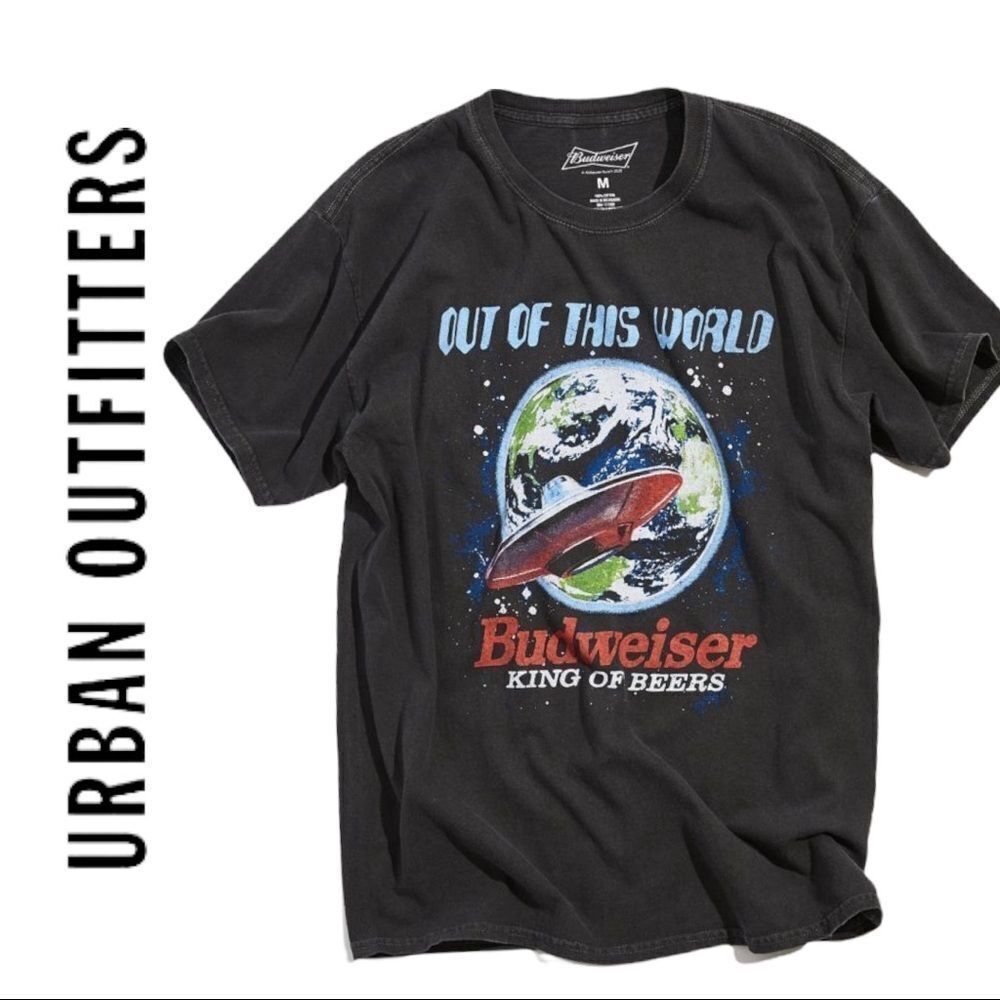 NEW Budweiser Out Of This World Tee Shirt T-Shirt M L XL